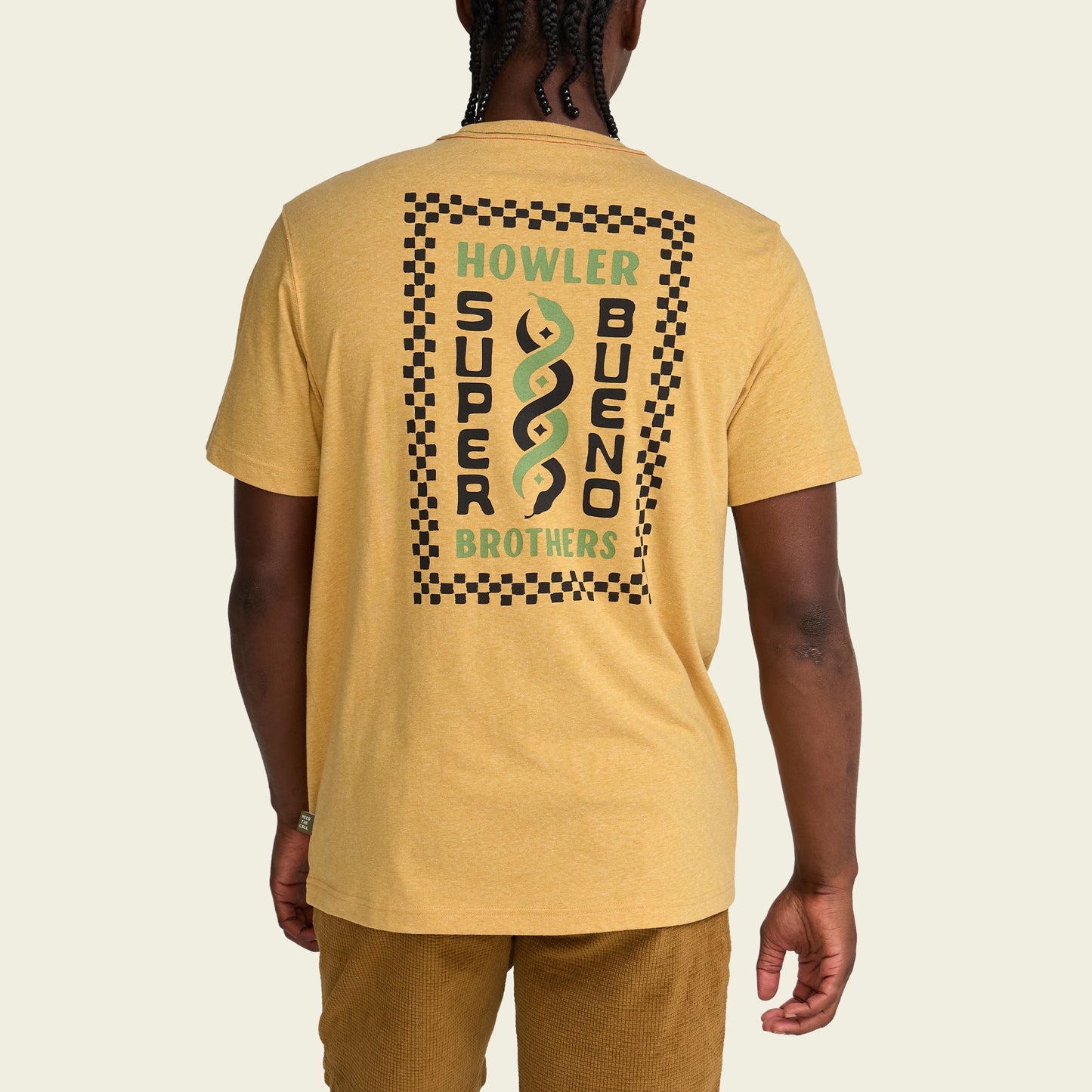 Super Bueno Serpientes T-Shirt - Honey Heather - View 5