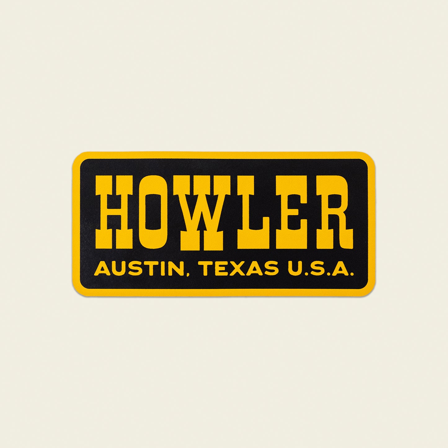 Howler Slab Sticker - View 1