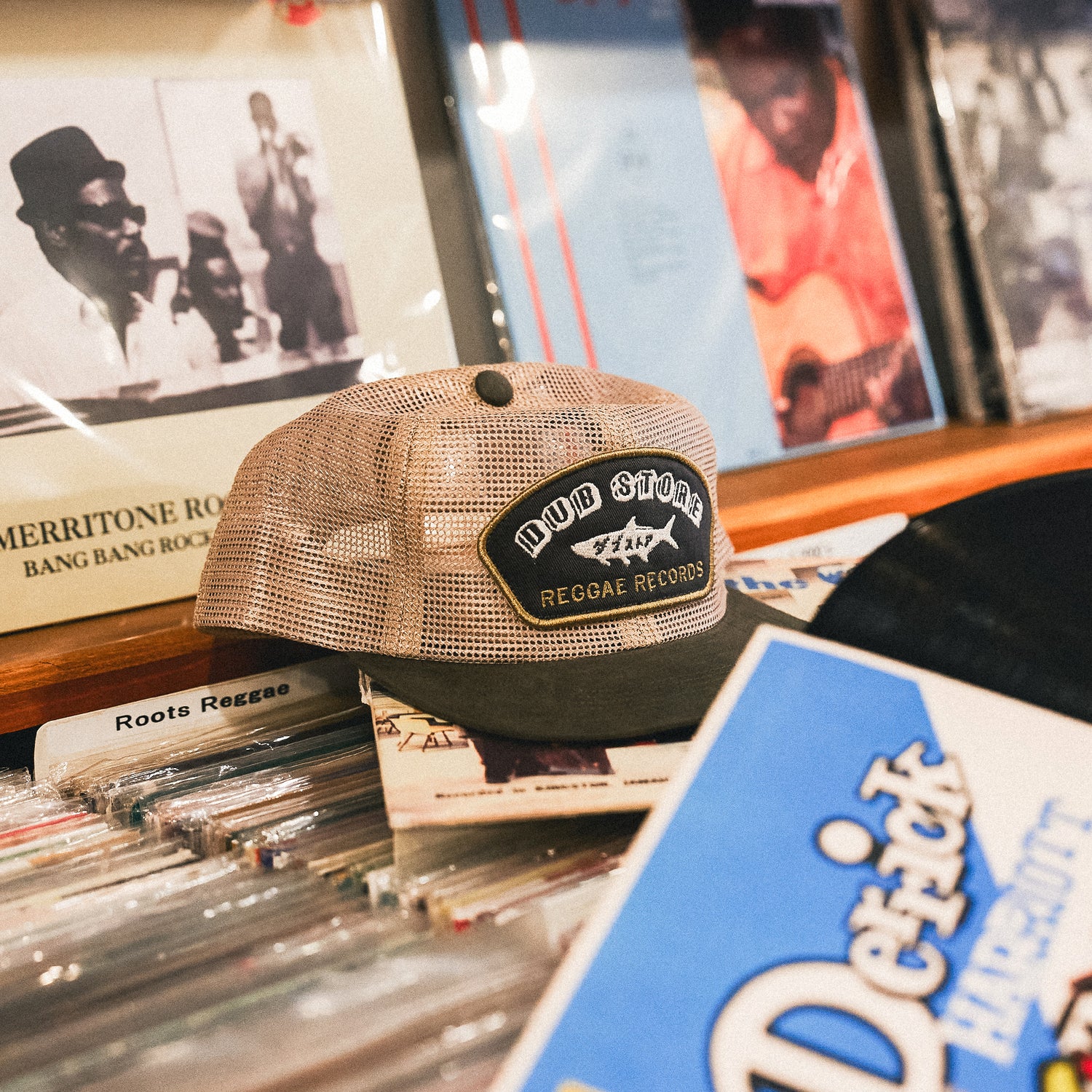 Dub Store Feedstore Snapback - Tan / Olive - View 4